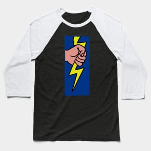 pop art lightning bolt Baseball T-Shirt